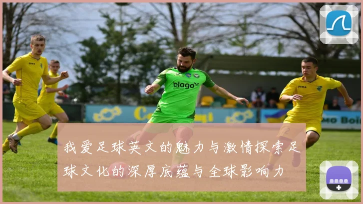 我爱足球英文的魅力与激情探索足球文化的深厚底蕴与全球影响力